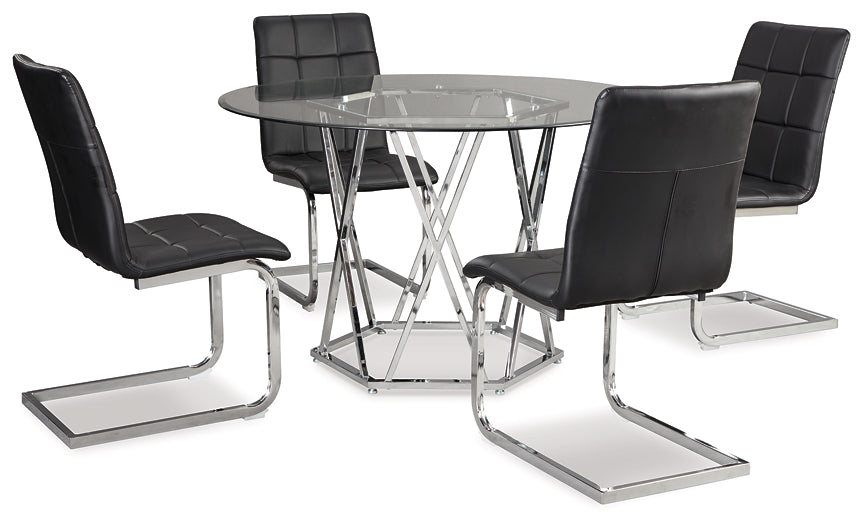 Ashley Express - Madanere Dining Table and 4 Chairs