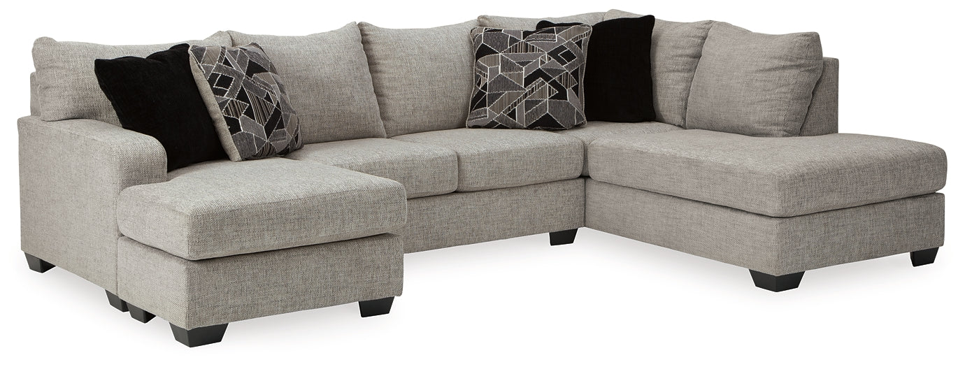 Megginson 2-Piece Sectional with Chair and Ottoman