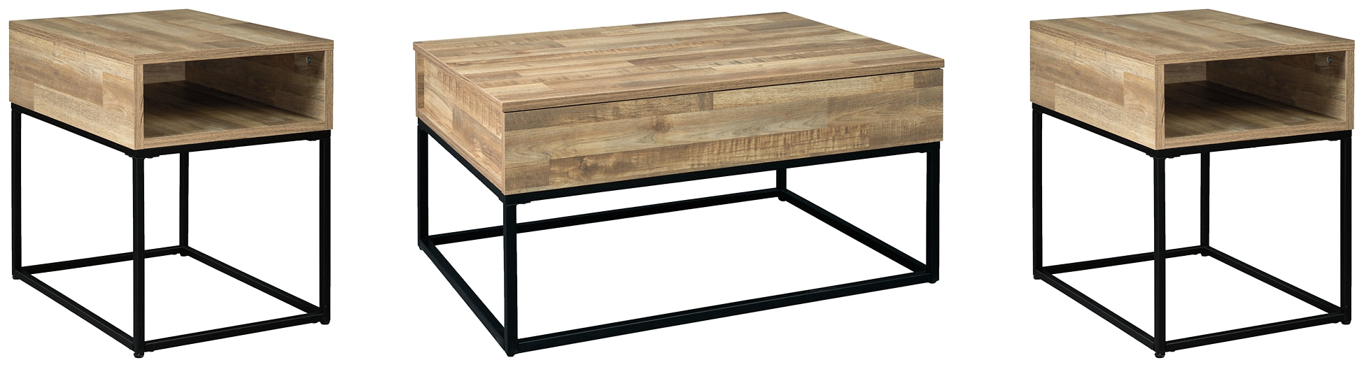 Ashley Express - Gerdanet Coffee Table with 2 End Tables