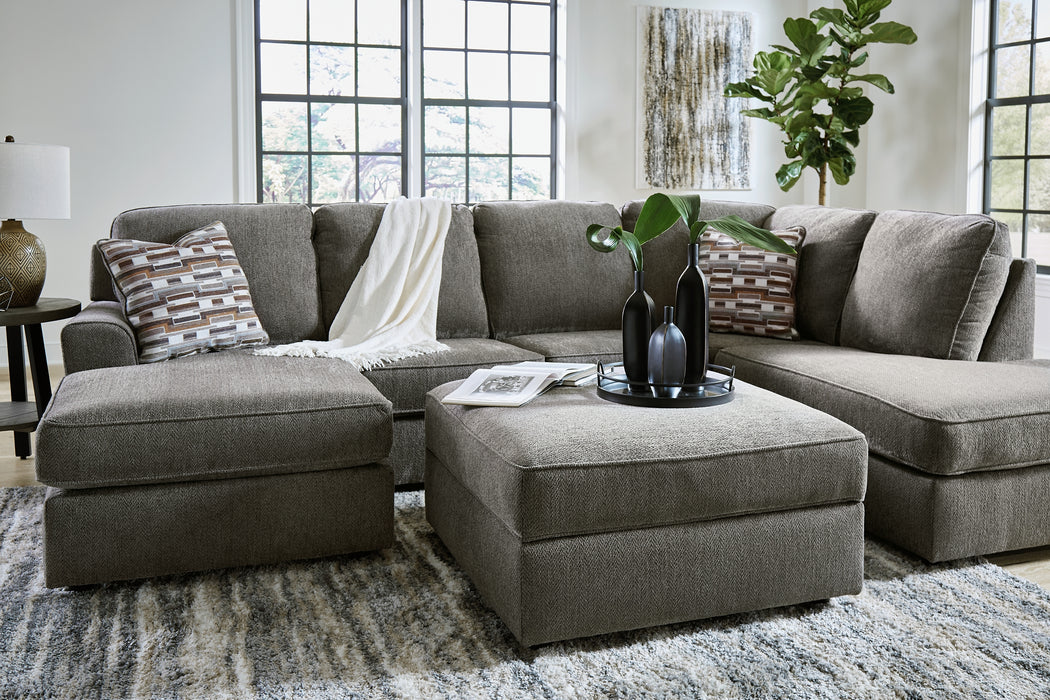 O'Phannon 2-Piece Sectional with Ottoman