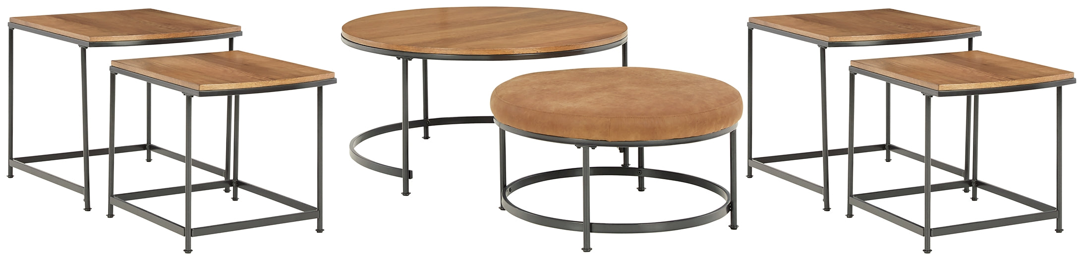 Ashley Express - Drezmoore Coffee Table with 2 End Tables