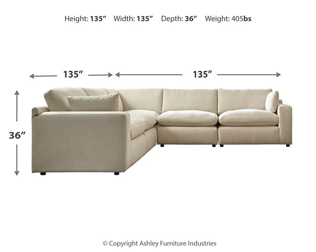 Elyza 5-Piece Sectional