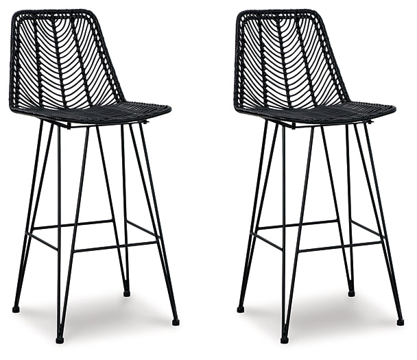 Ashley Express - Angentree Upholstered Barstool (2/CN)