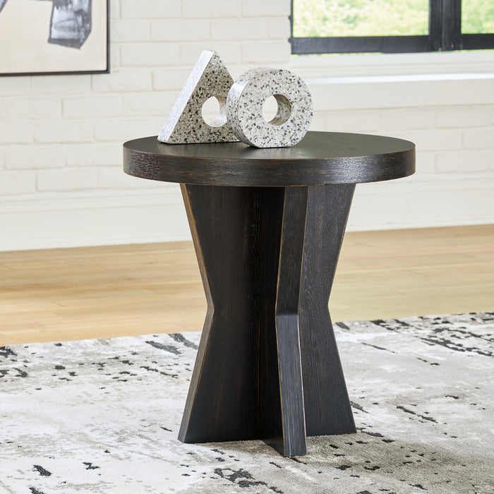 Ashley Express - Galliden Round End Table