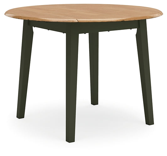 Ashley Express - Gesthaven Round DRM Drop Leaf Table