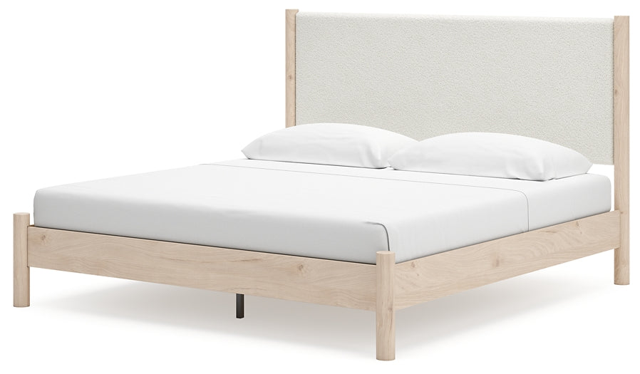 Ashley Express - Cadmori  Upholstered Panel Bed