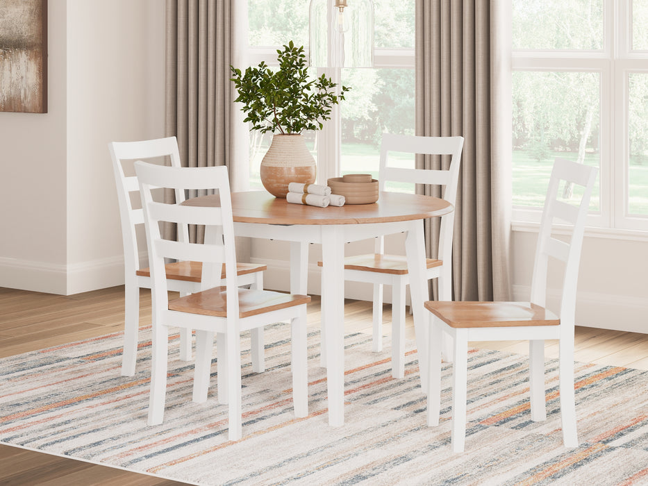 Ashley Express - Gesthaven Dining Table and 4 Chairs