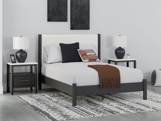 Ashley Express - Cadmori  Upholstered Panel Bed