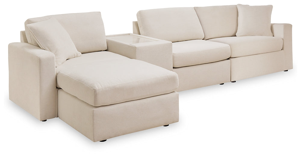 Modmax 4-Piece Sectional with Ottoman