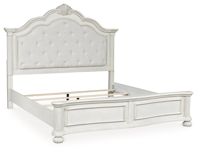 Montelaine King Upholstered Panel Bed