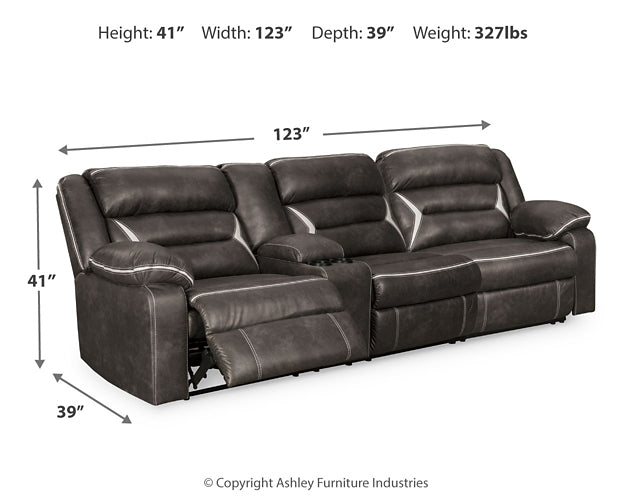 Kincord 2-Piece Power Reclining Sectional Sofa